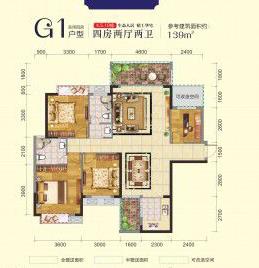 G1户型图