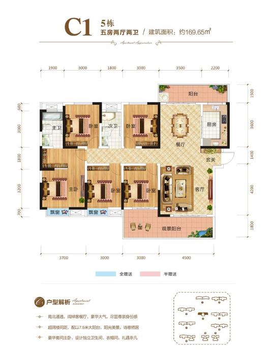 C1户型图